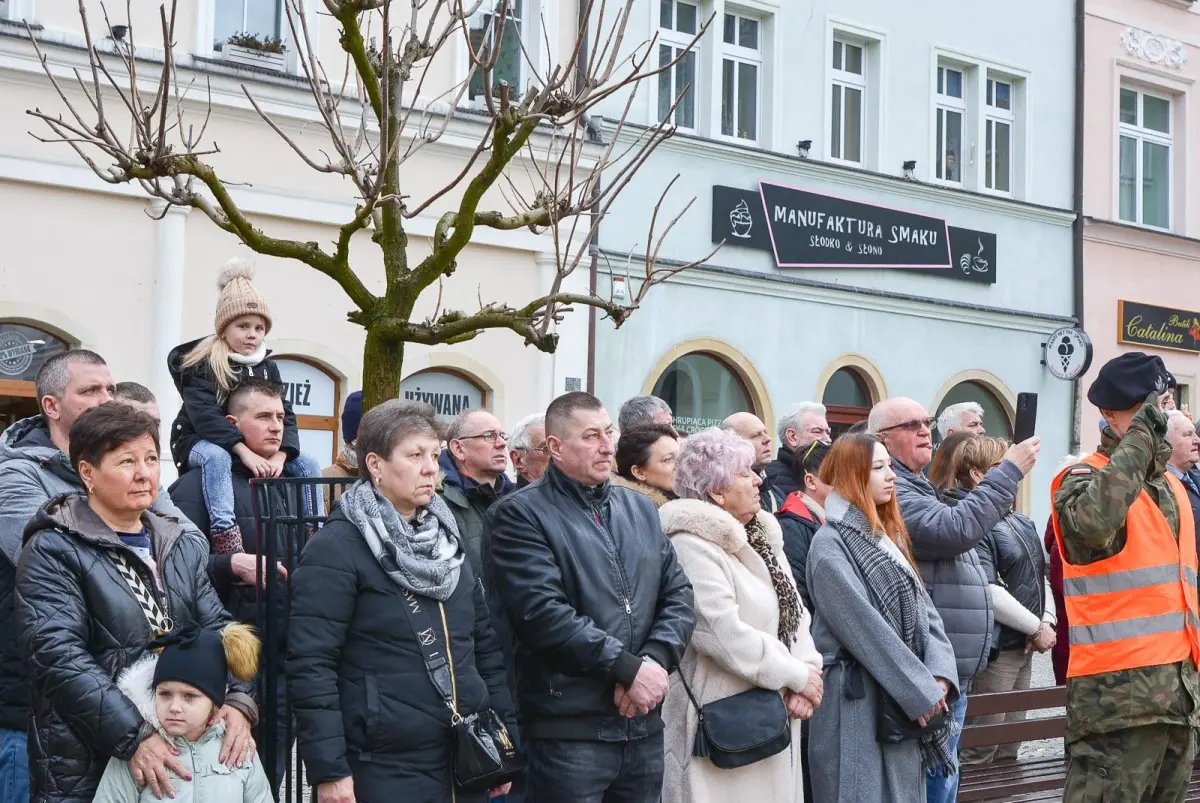 Przysięga elewów w Bolesławcu