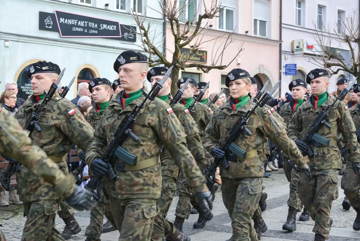 Przysięga elewów w Bolesławcu