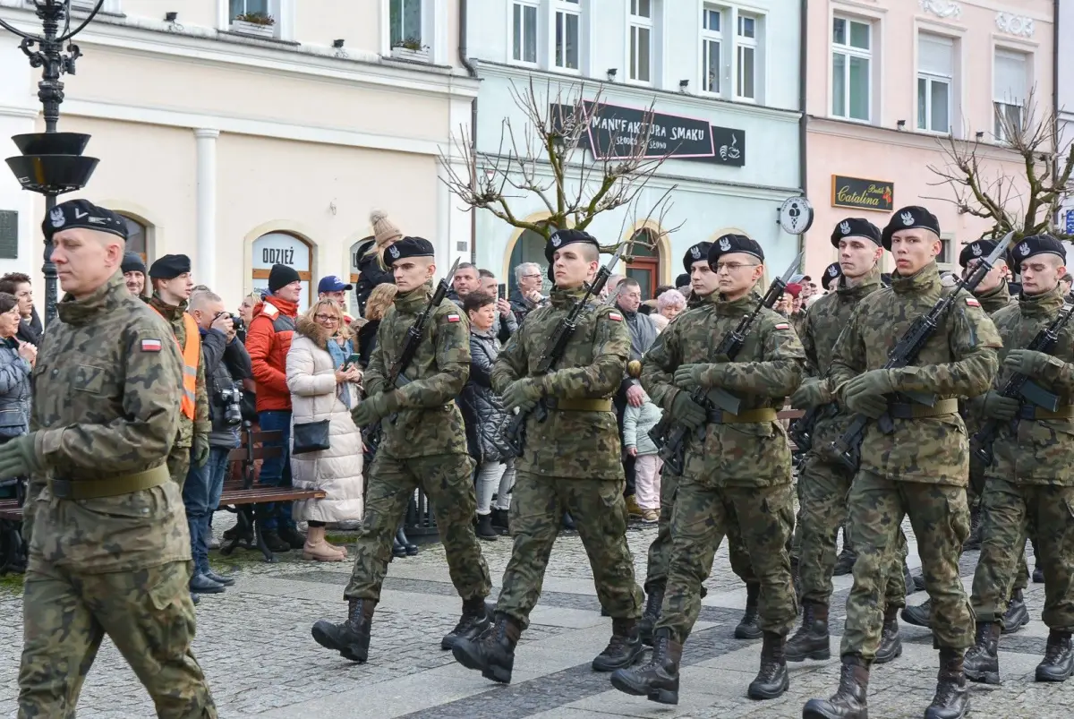 Przysięga elewów w Bolesławcu