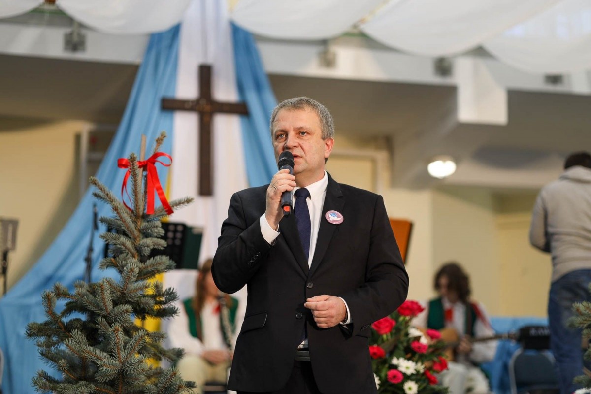 Spotkanie osób z niepełnosprawnościami w sali I LO