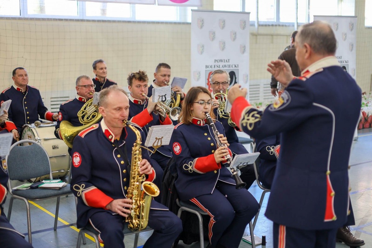 Spotkanie osób z niepełnosprawnościami w sali I LO