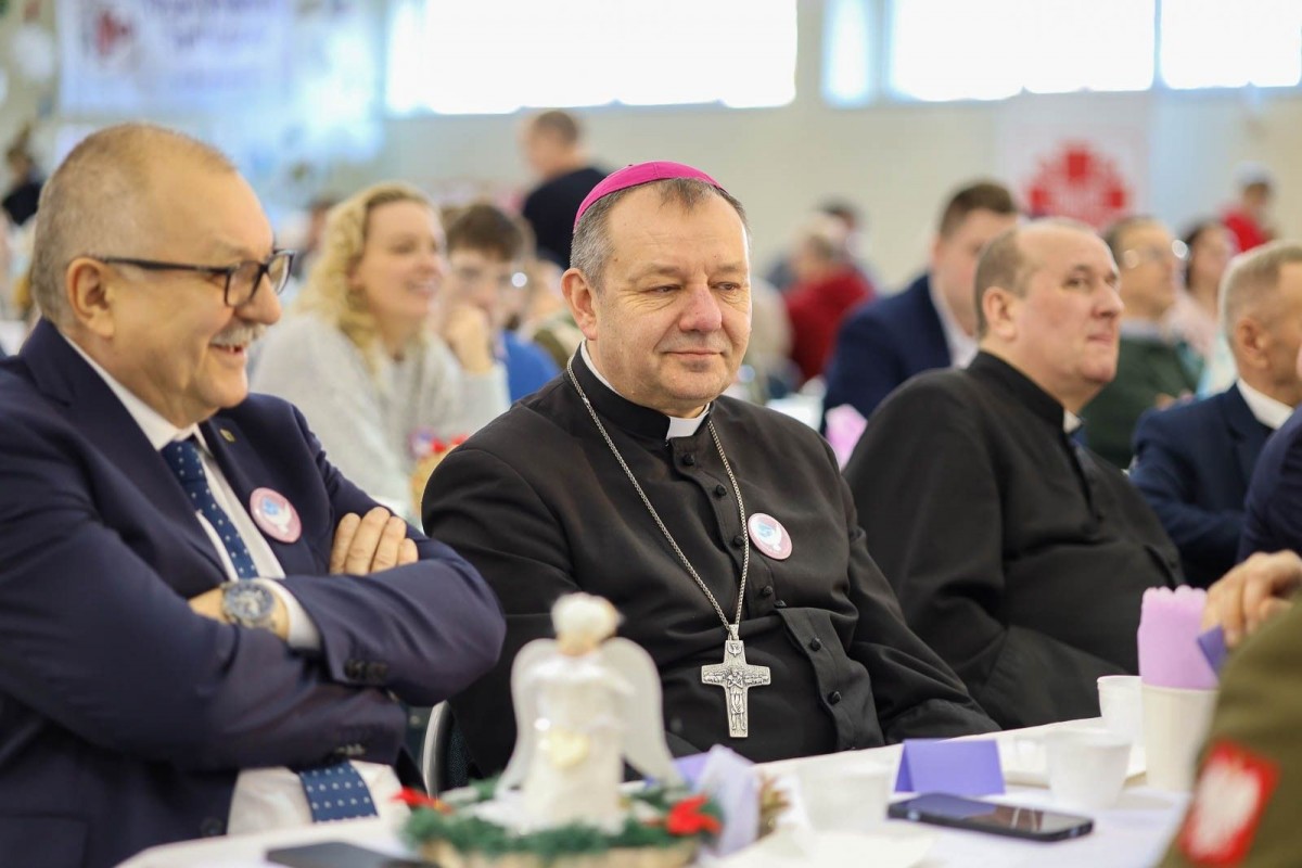 Spotkanie osób z niepełnosprawnościami w sali I LO