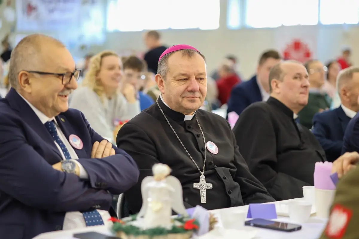 Spotkanie osób z niepełnosprawnościami w sali I LO