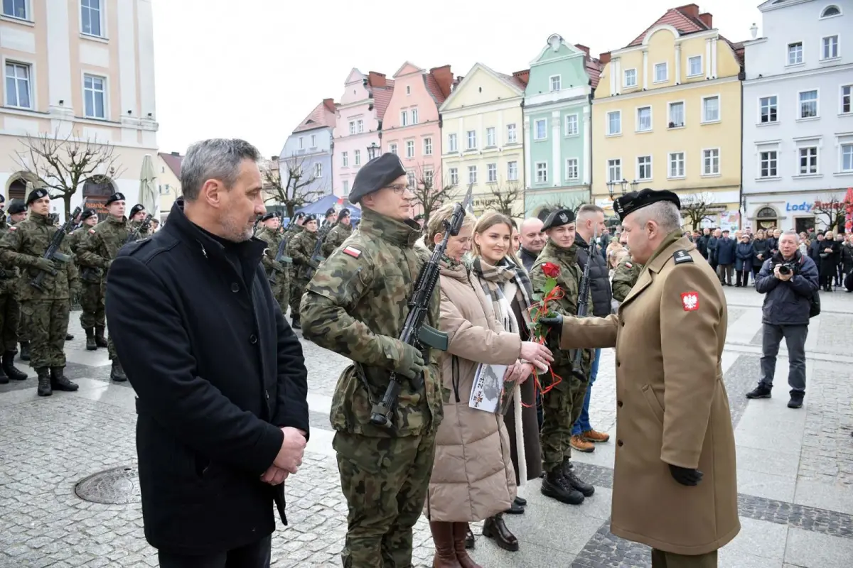 Uroczystość w rynku