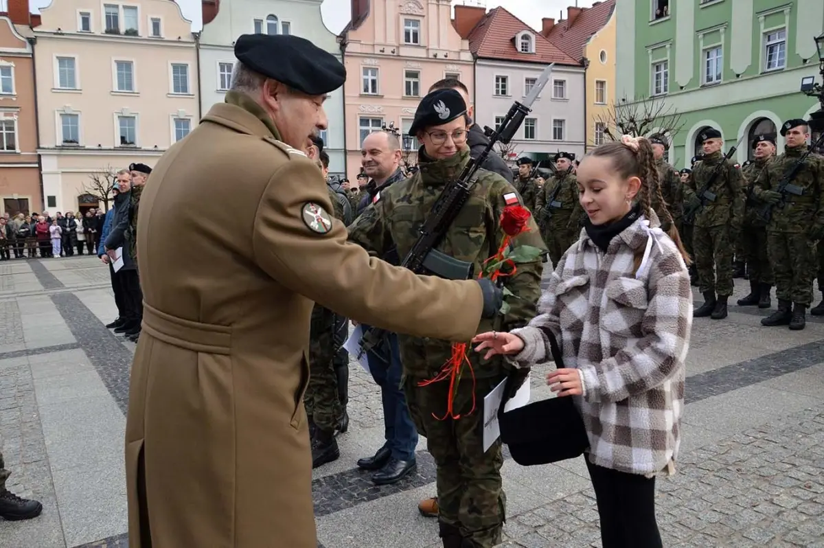 Uroczystość w rynku
