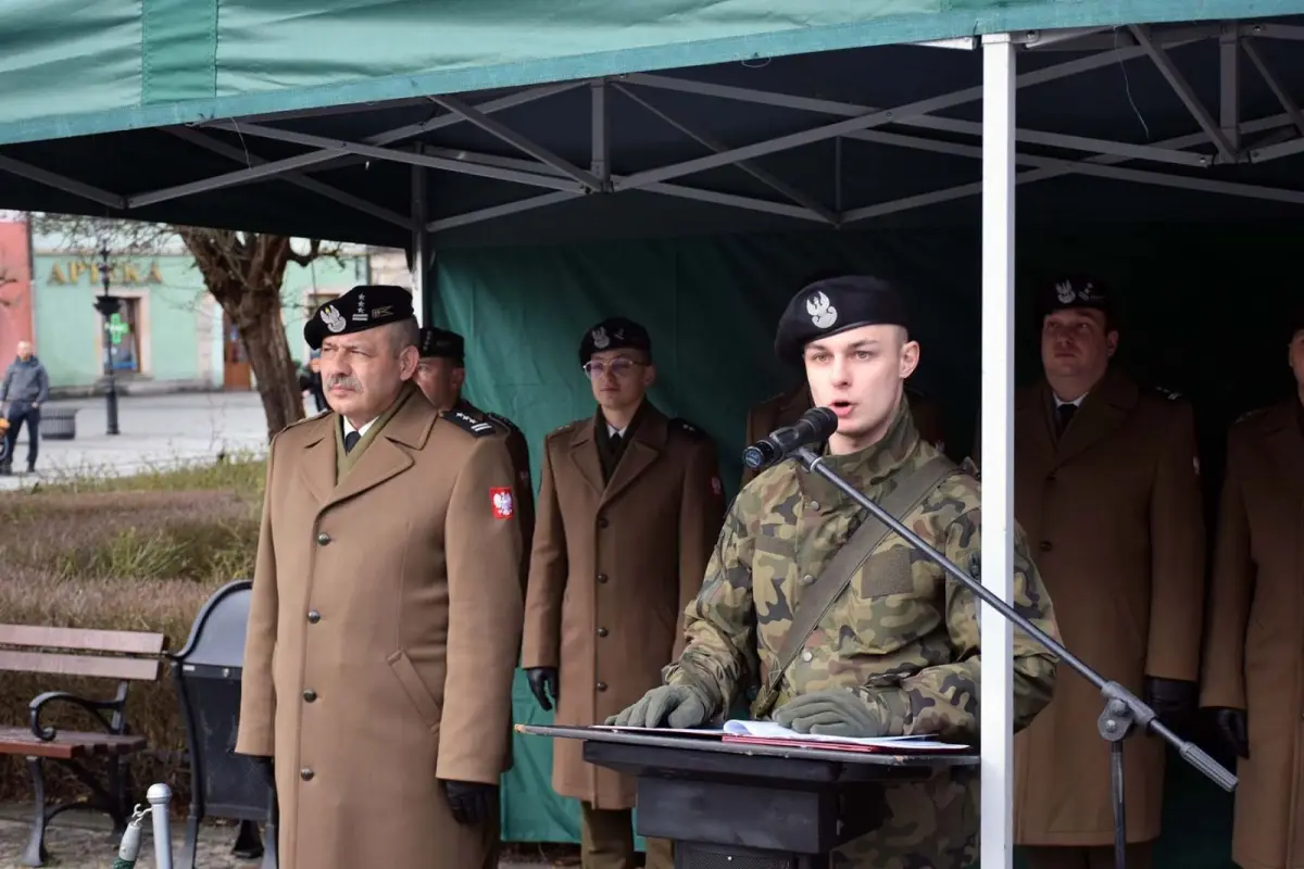 Uroczystość w rynku