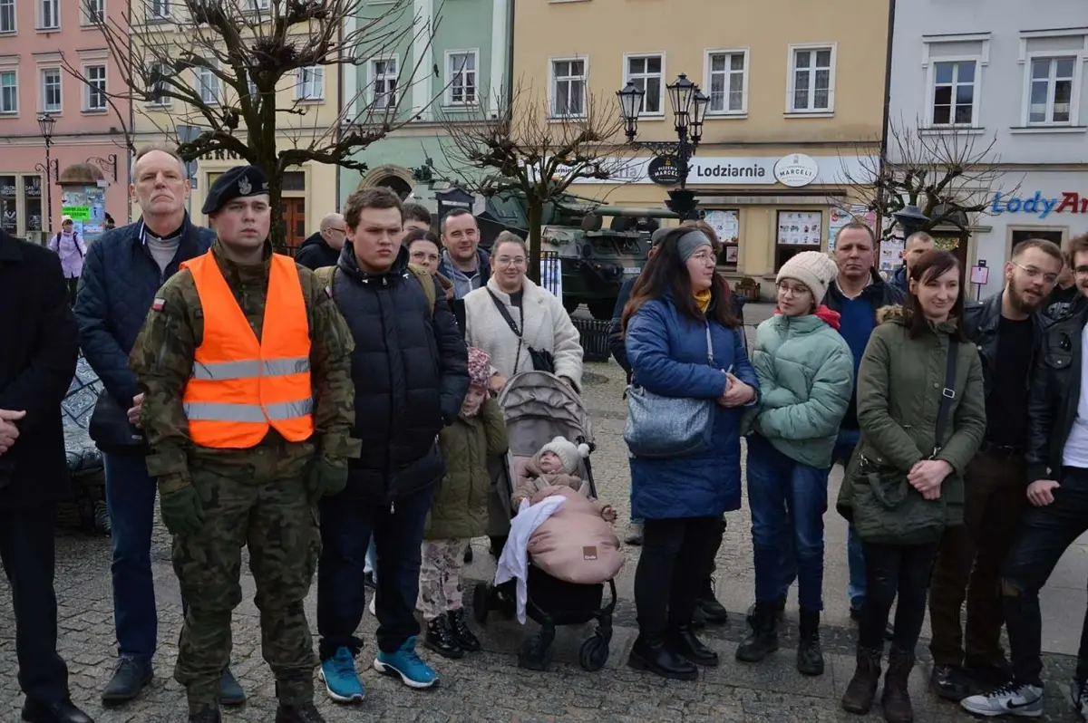 Uroczystość w rynku
