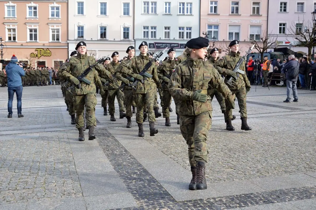 Uroczystość w rynku