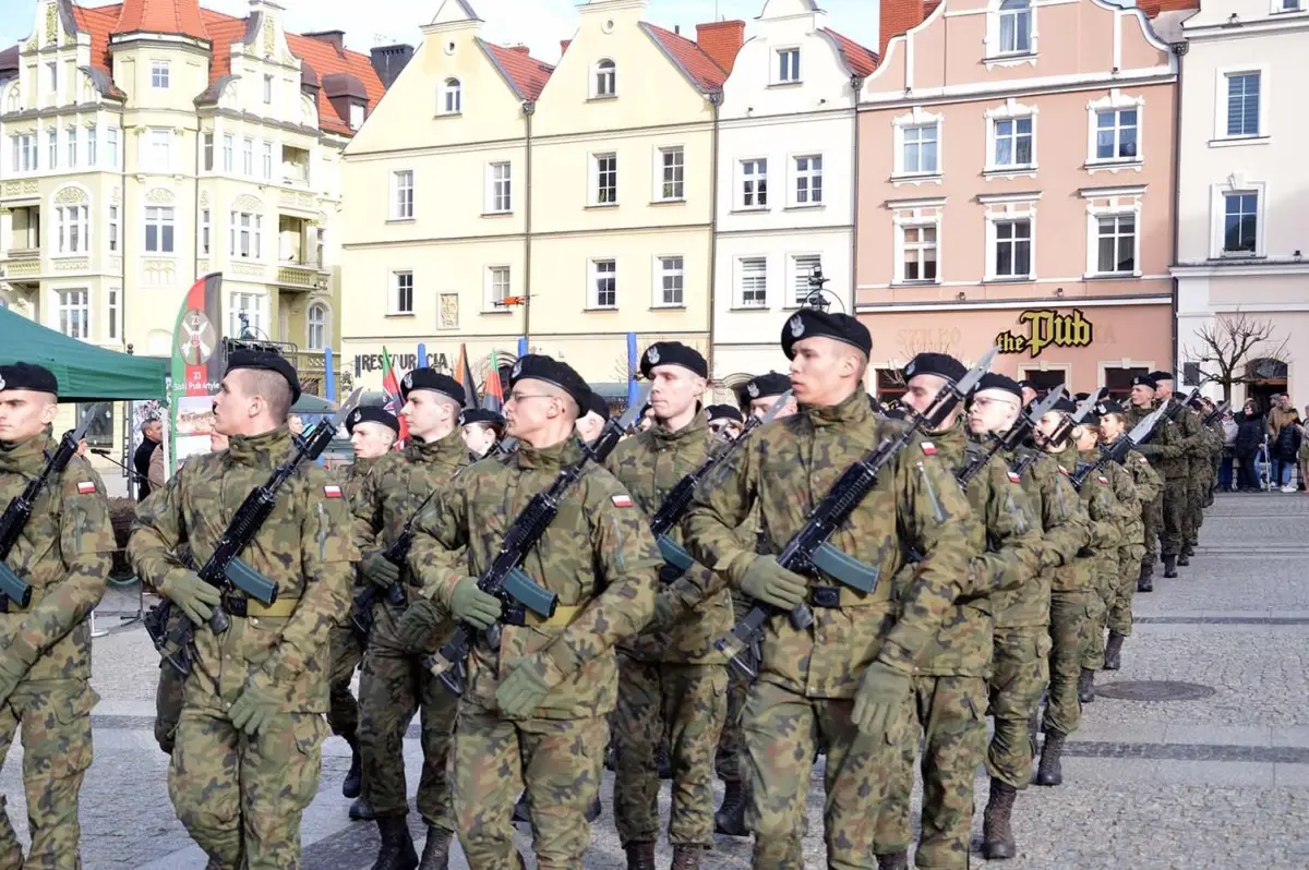 Uroczystość w rynku