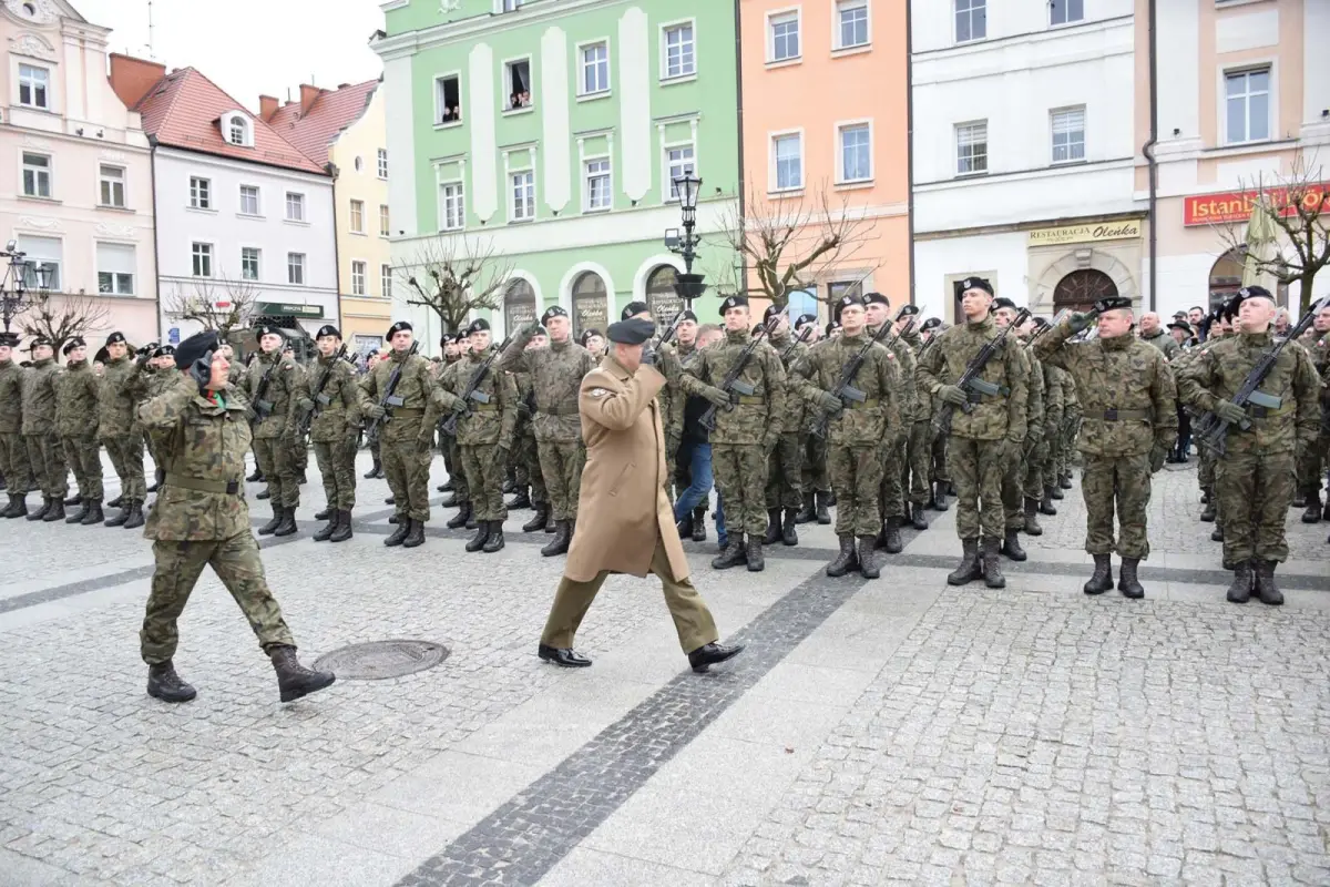 Uroczystość w rynku