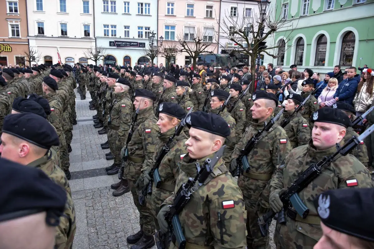 Uroczystość w rynku