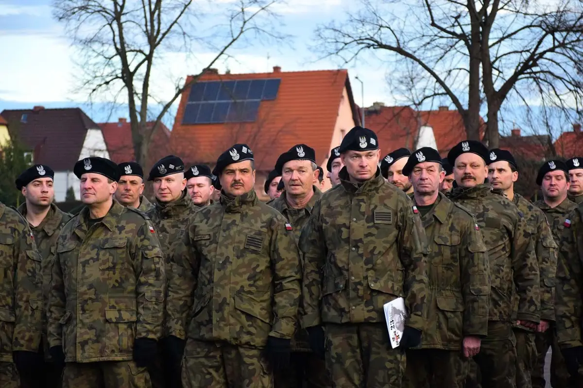 Uroczystość w 23 Śląskim Pułku Artylerii w Bolesławcu