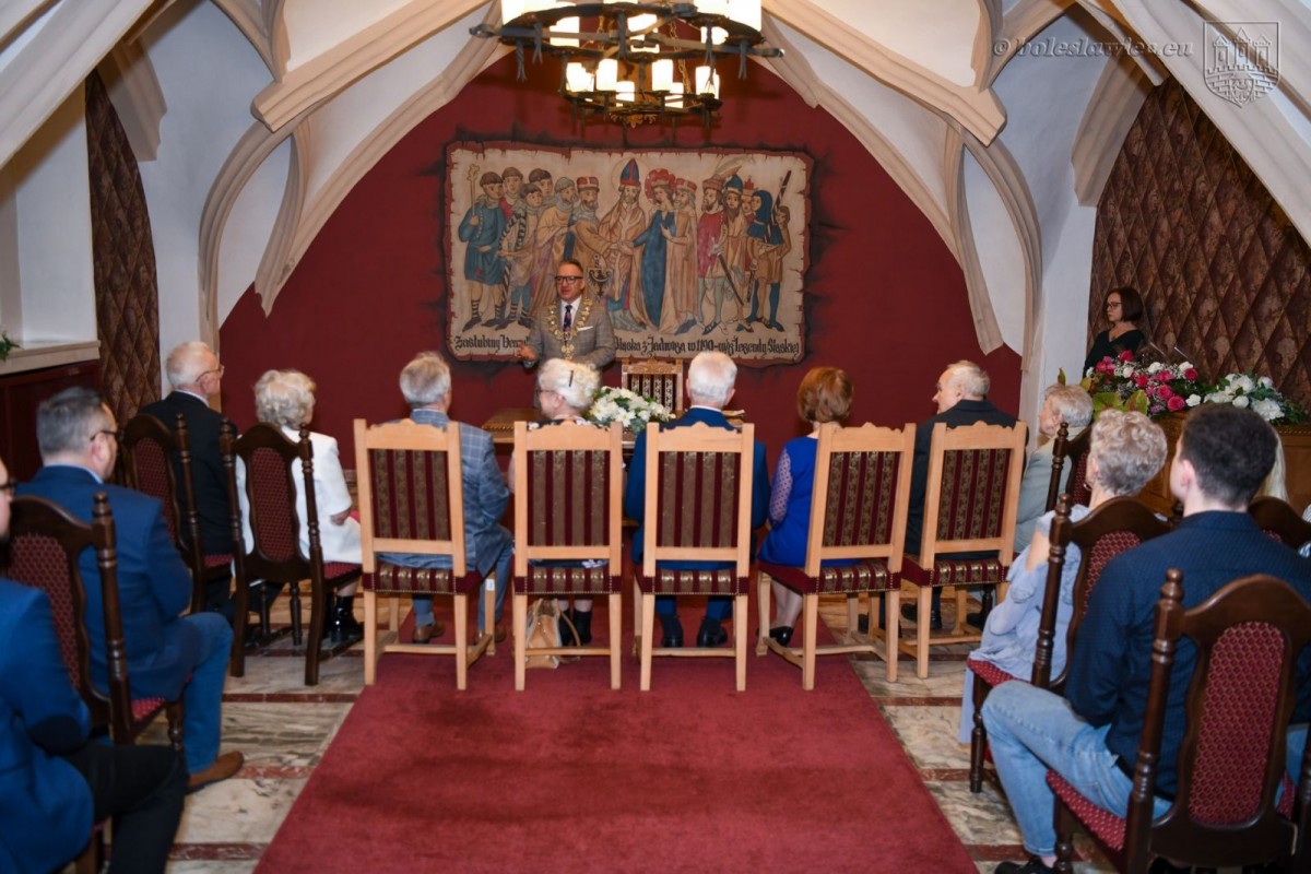 Piękne rocznice w bolesławieckim Pałacu Ślubów