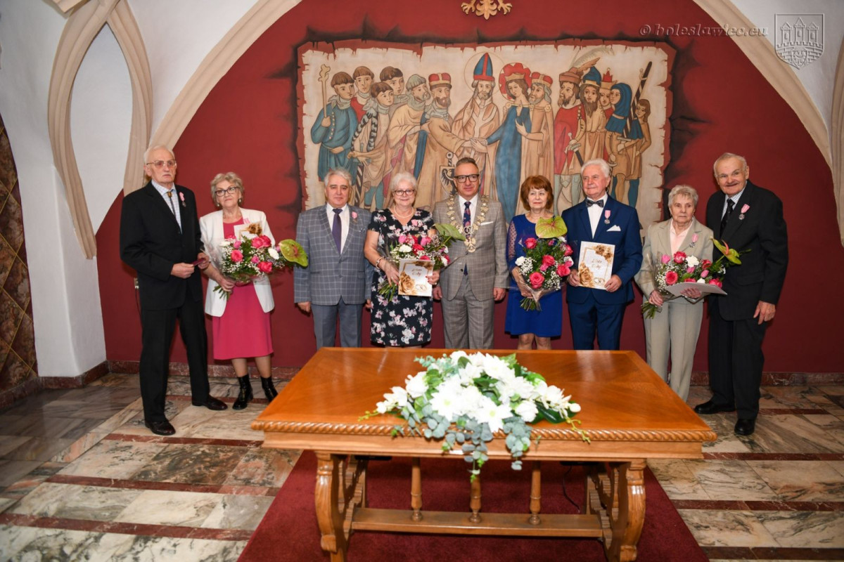 Piękne rocznice w bolesławieckim Pałacu Ślubów