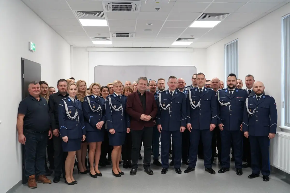 Uroczystość w Komendzie Powiatowej Policji w Bolesławcu