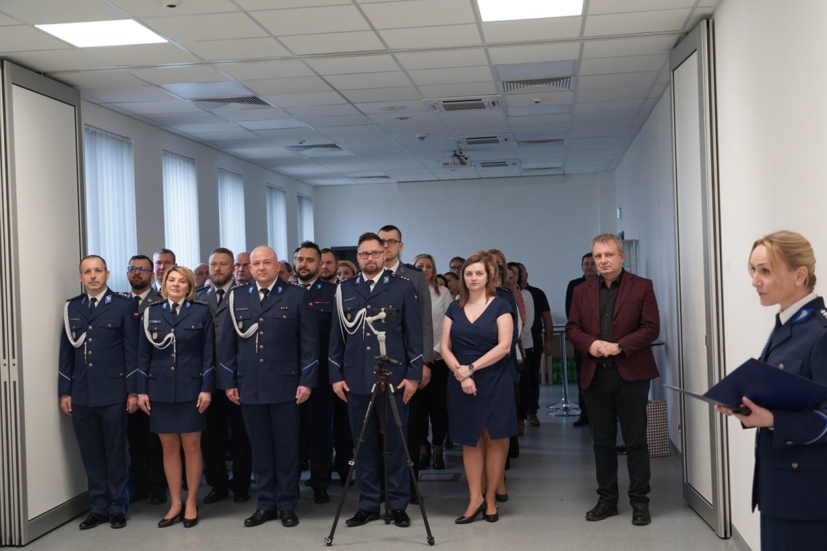 Uroczystość w Komendzie Powiatowej Policji w Bolesławcu
