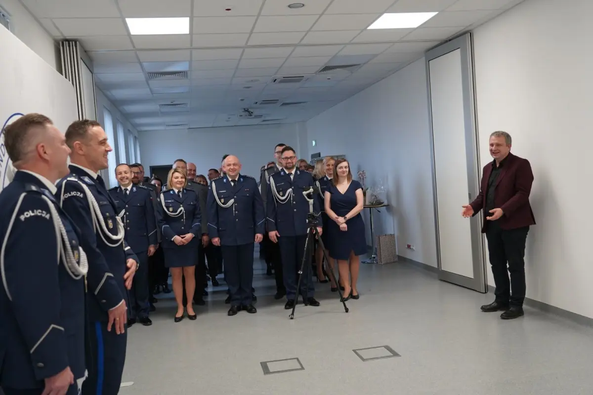 Uroczystość w Komendzie Powiatowej Policji w Bolesławcu