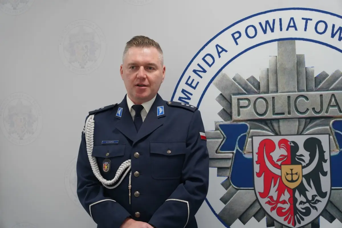 Uroczystość w Komendzie Powiatowej Policji w Bolesławcu