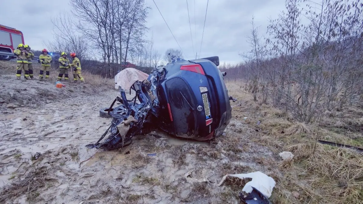 Wypadek w powiecie zgorzeleckim