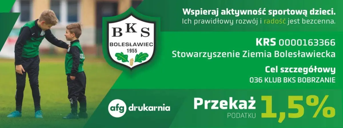 Przekaż 1,5% na BKS