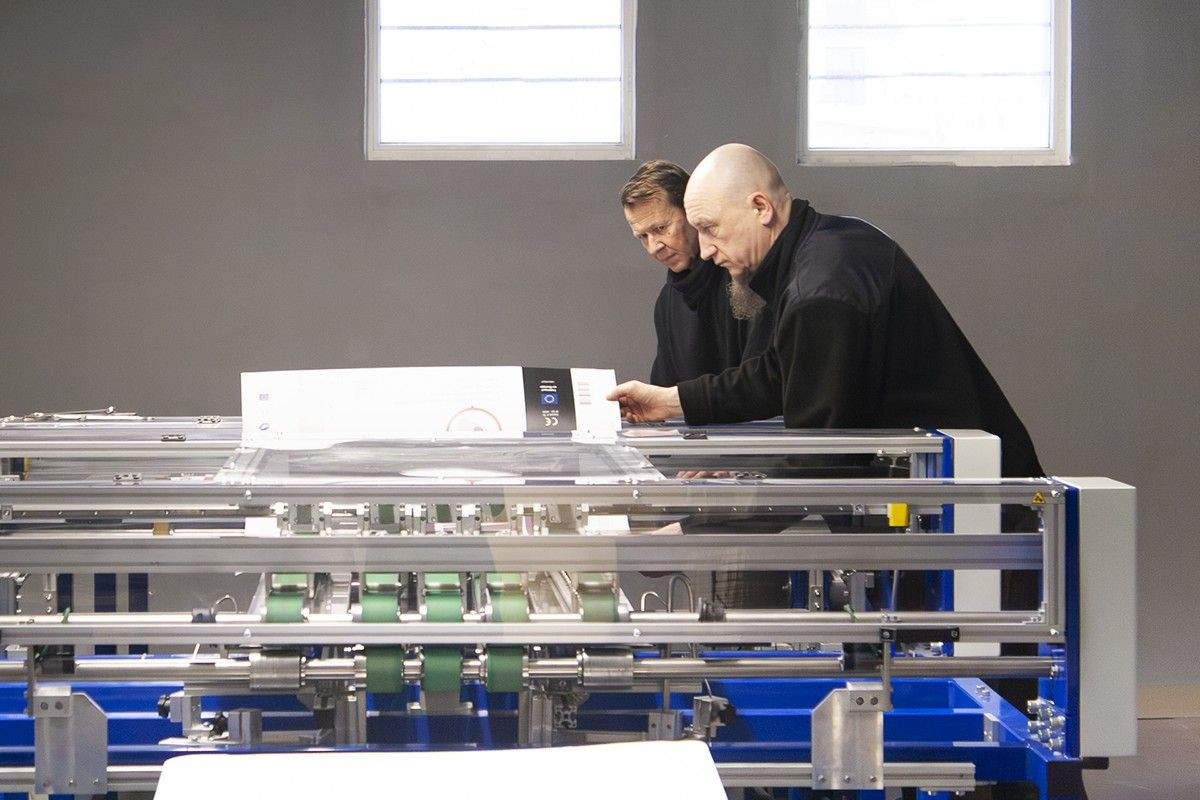 Pracownicy drukarni AFG w Bolesławcu