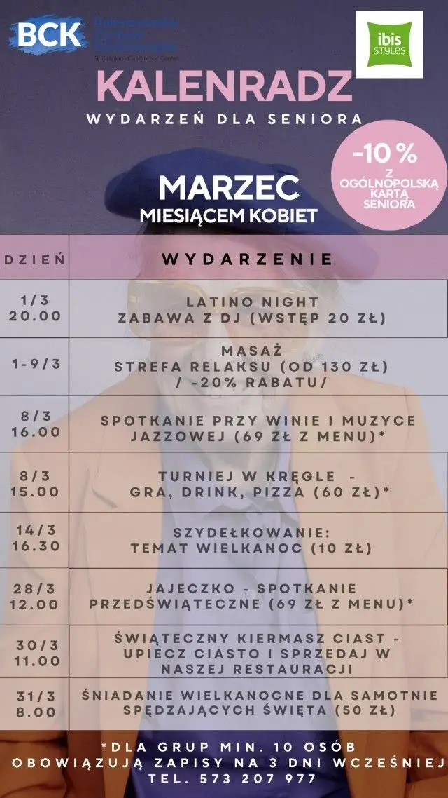 Program kulturalno-rozrywkowy dla bolesławieckich Seniorów