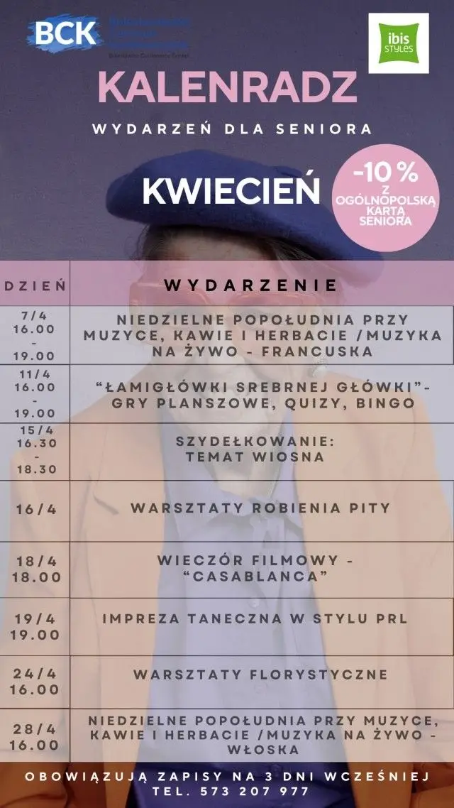 Program kulturalno-rozrywkowy dla bolesławieckich Seniorów