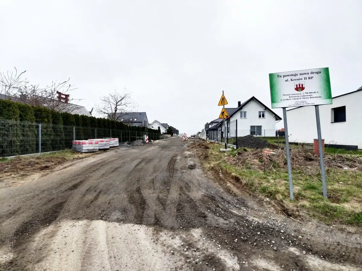 Nowa miejska inwestycja - budowa drogi