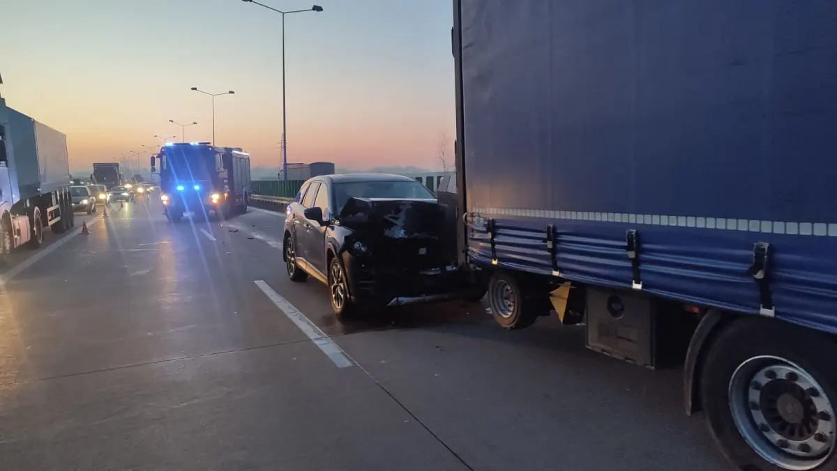 Kolizja na A4