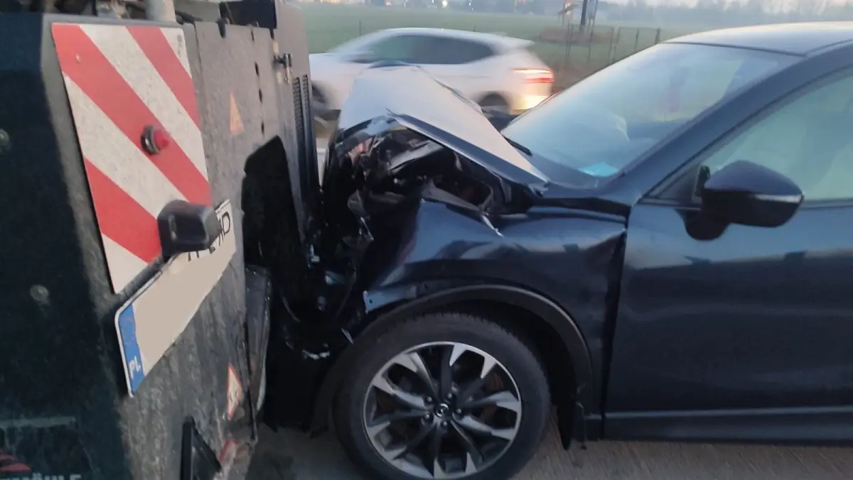 Kolizja na A4