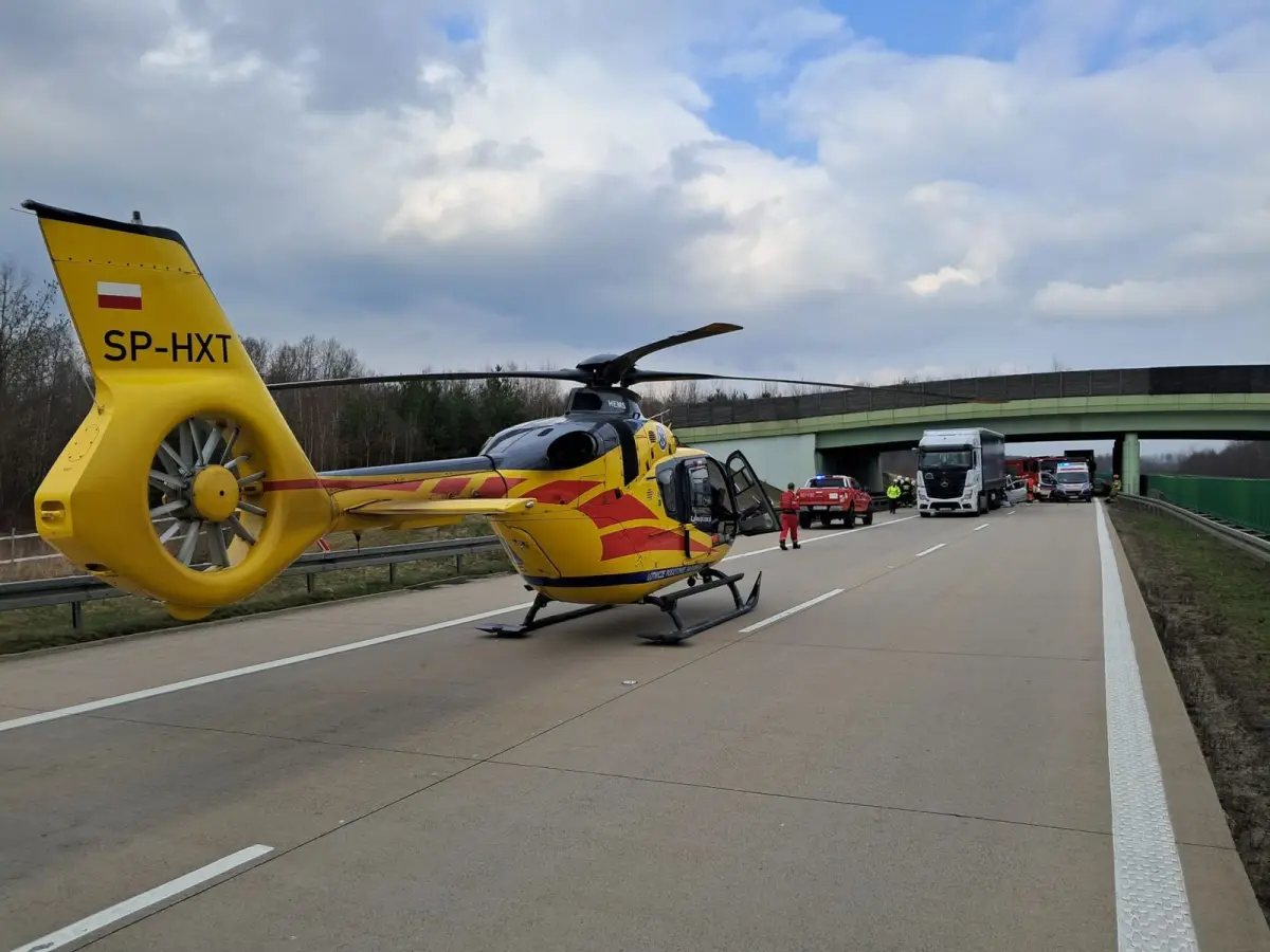 Wypadek na A4