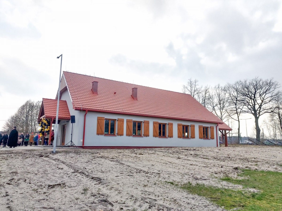 W Borówkach nowa świetlica posłuży społeczności gminy Gromadka