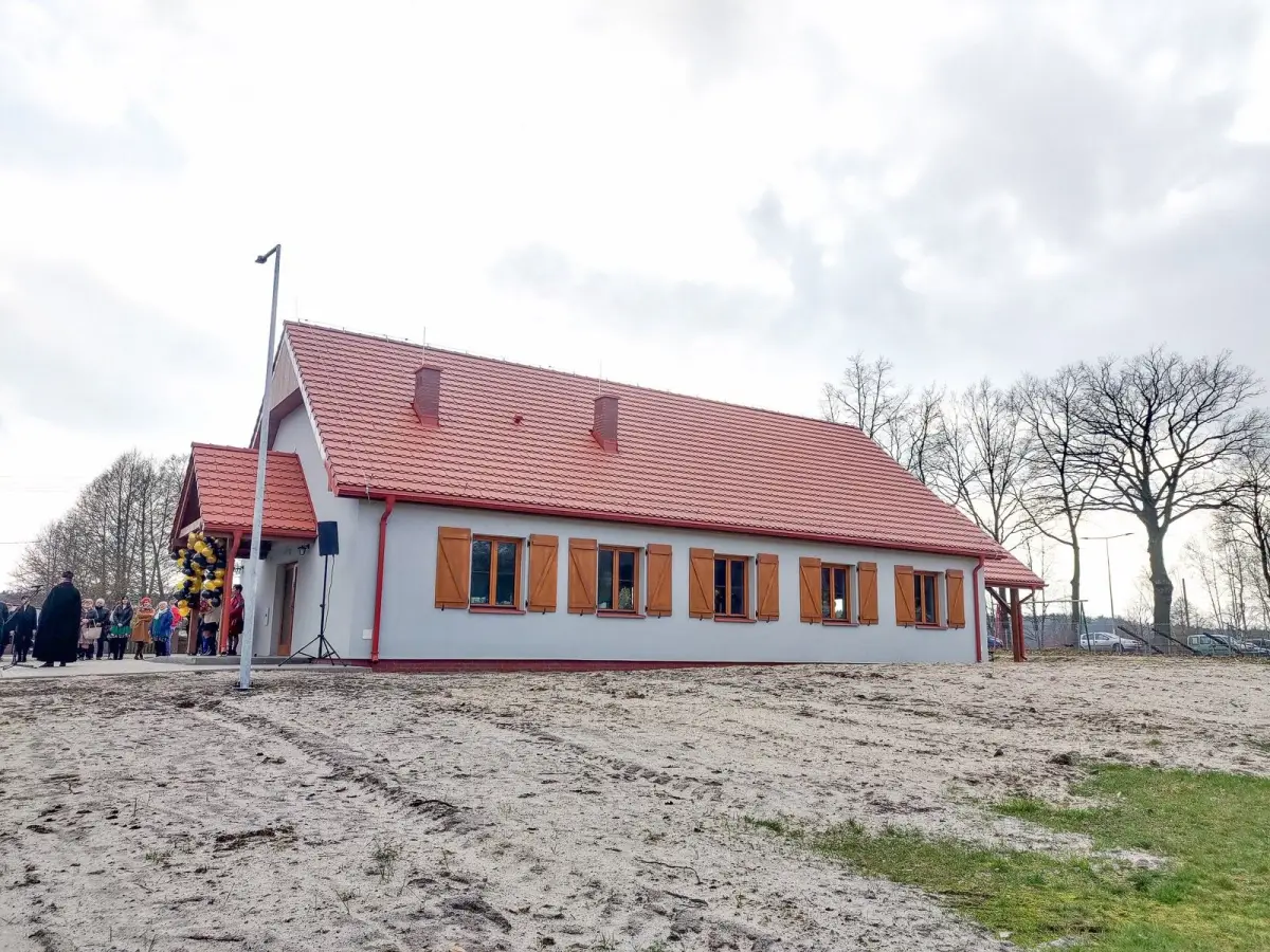 W Borówkach nowa świetlica posłuży społeczności gminy Gromadka