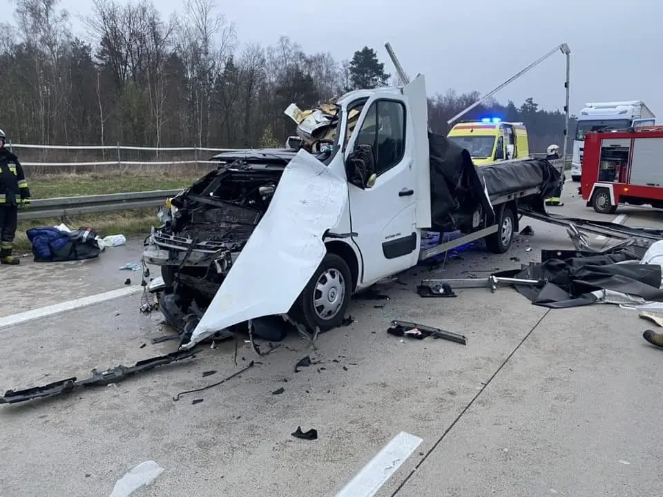Zderzenie na A4