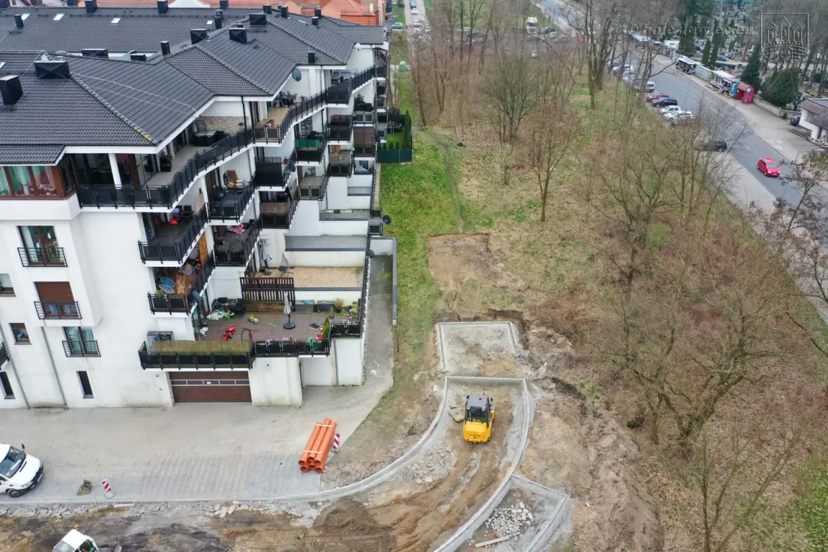 Prace przy Powstańców Warszawy