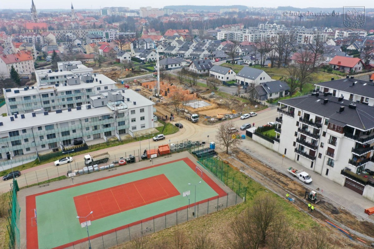 Prace przy Powstańców Warszawy