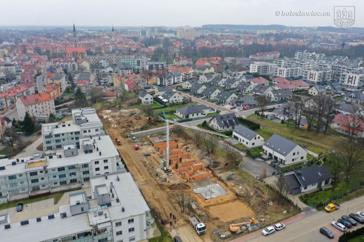 Prace przy Powstańców Warszawy