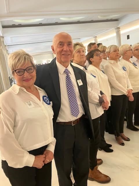 Słuchacze Uniwersytetu Trzeciego Wieku z Bolesławca z wizytą w sejmie