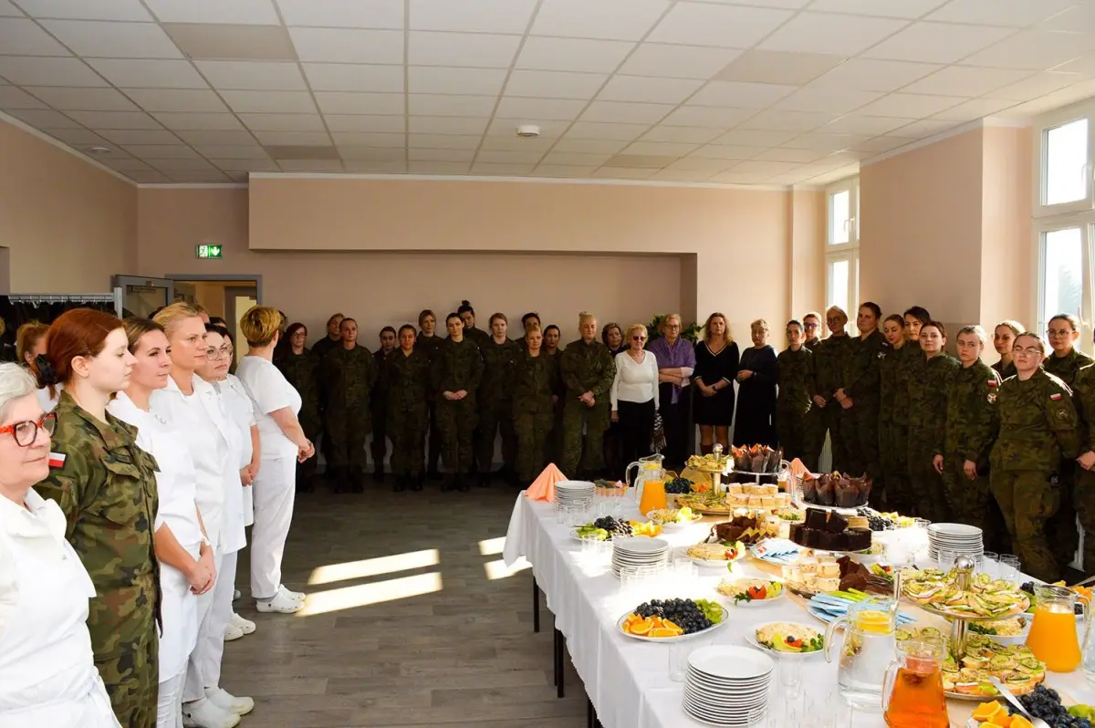 Ceremony at the 23rd Silesian Artillery Regiment in Bolesławiec