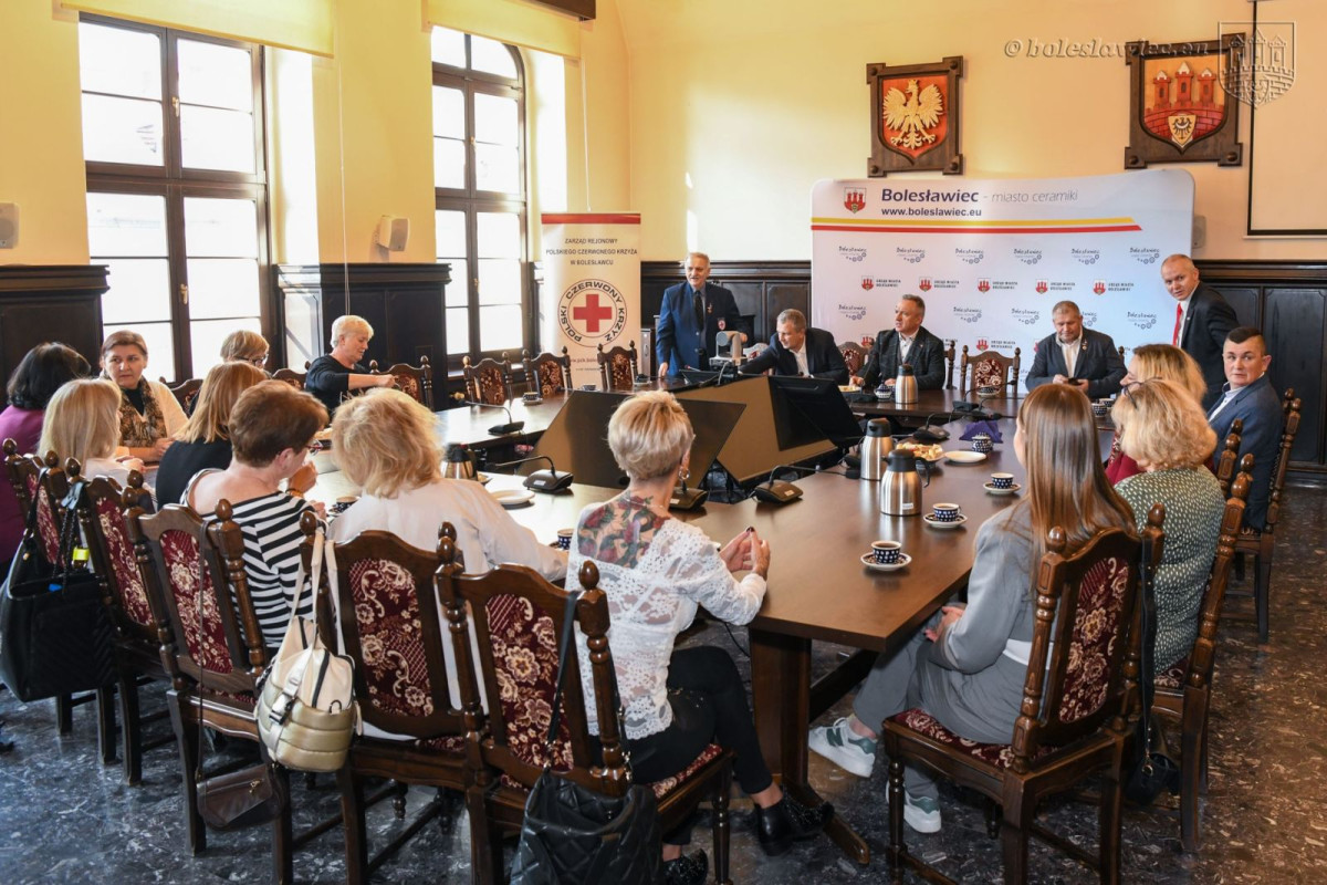 Uroczystość w Sali Rajców w Bolesławcu