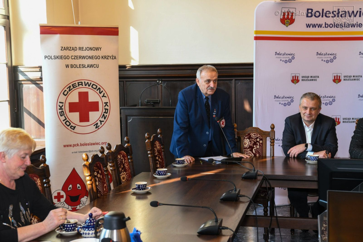 Uroczystość w Sali Rajców w Bolesławcu