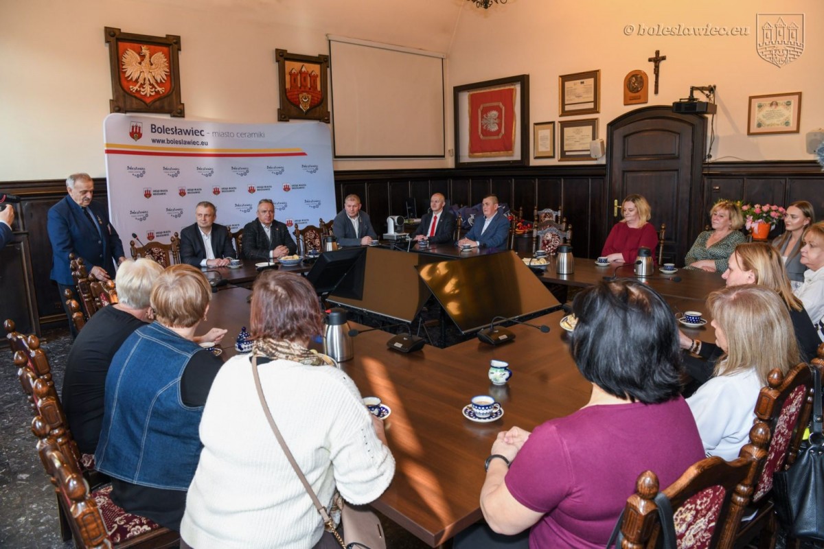 Uroczystość w Sali Rajców w Bolesławcu