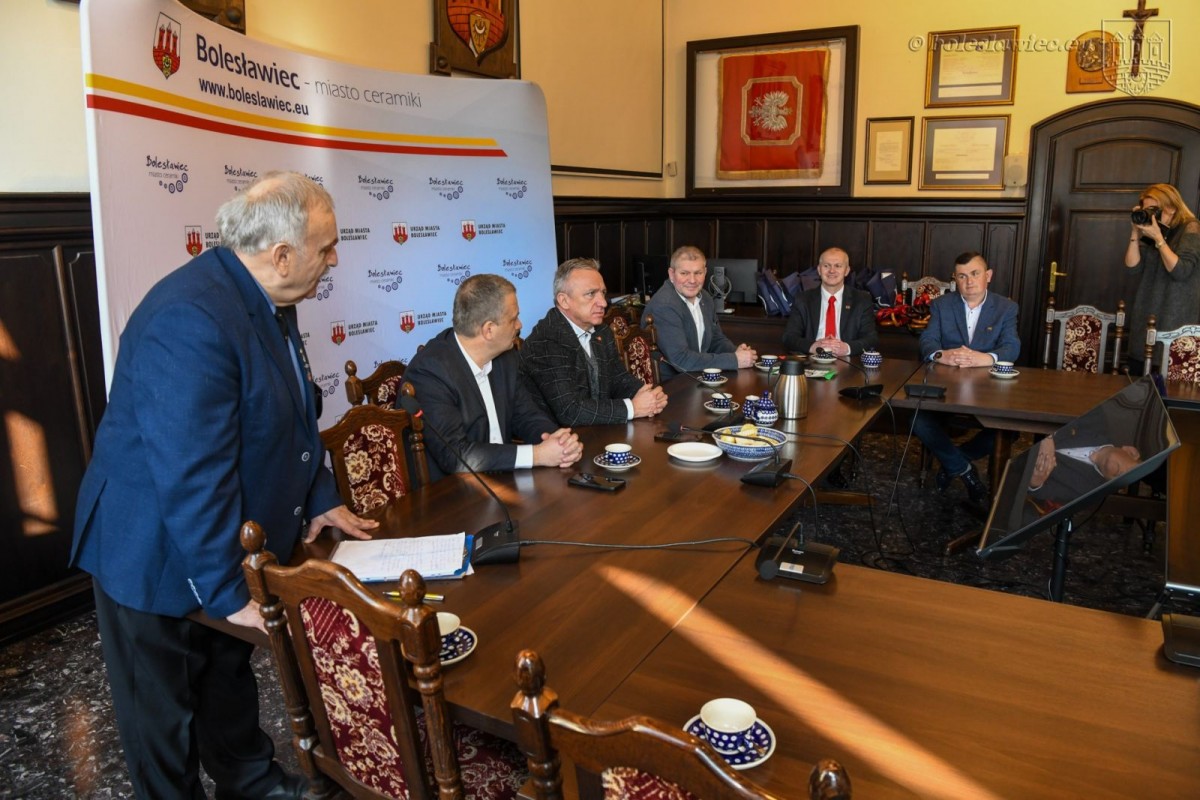 Uroczystość w Sali Rajców w Bolesławcu