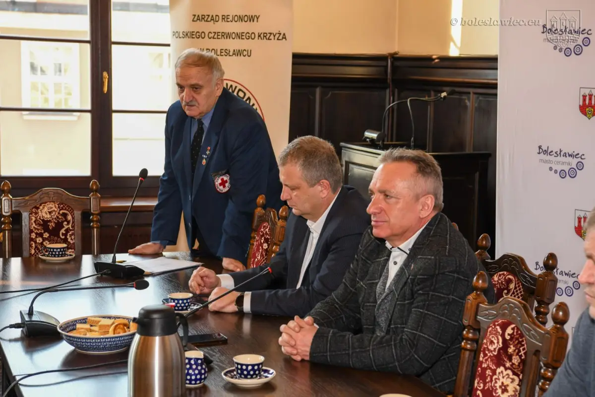 Uroczystość w Sali Rajców w Bolesławcu