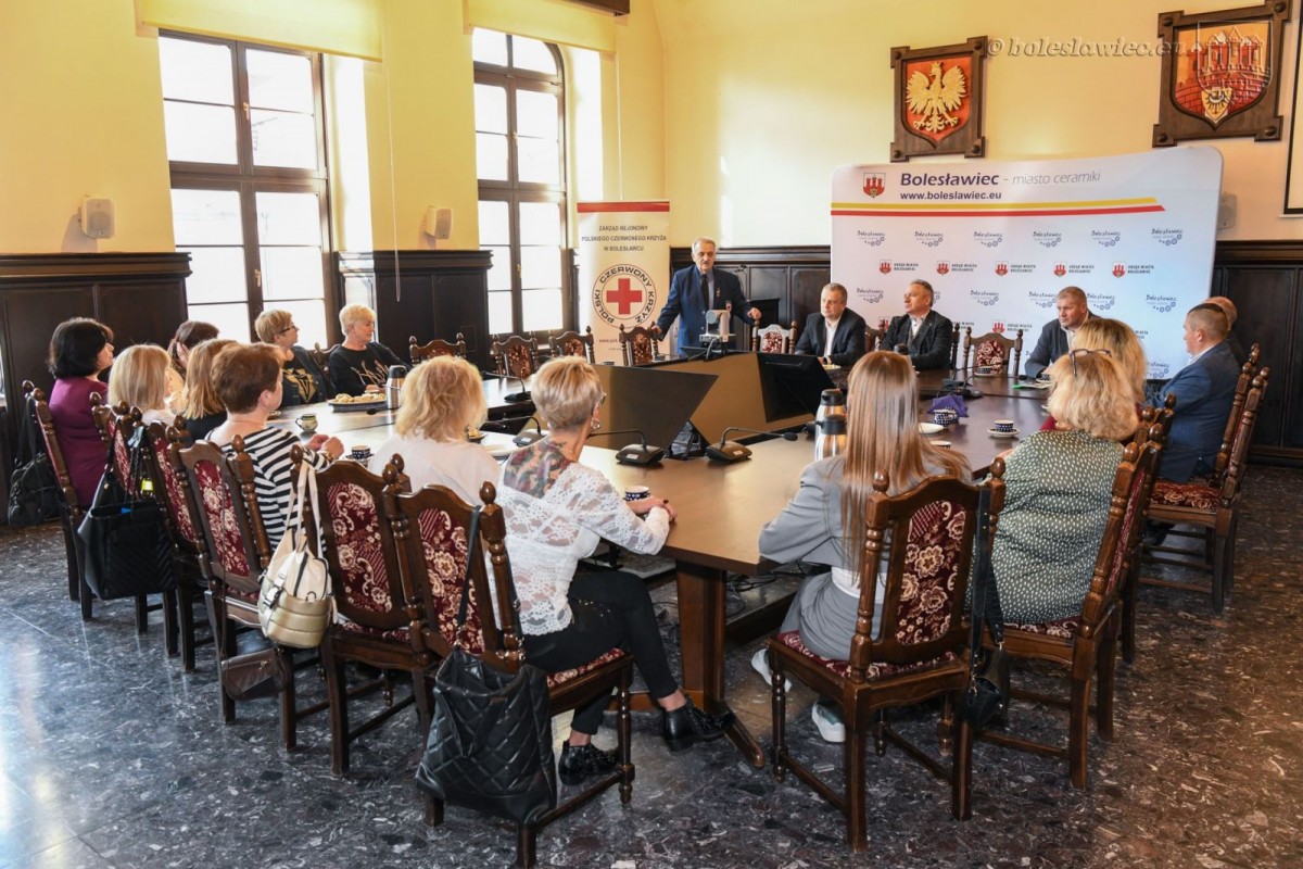 Uroczystość w Sali Rajców w Bolesławcu