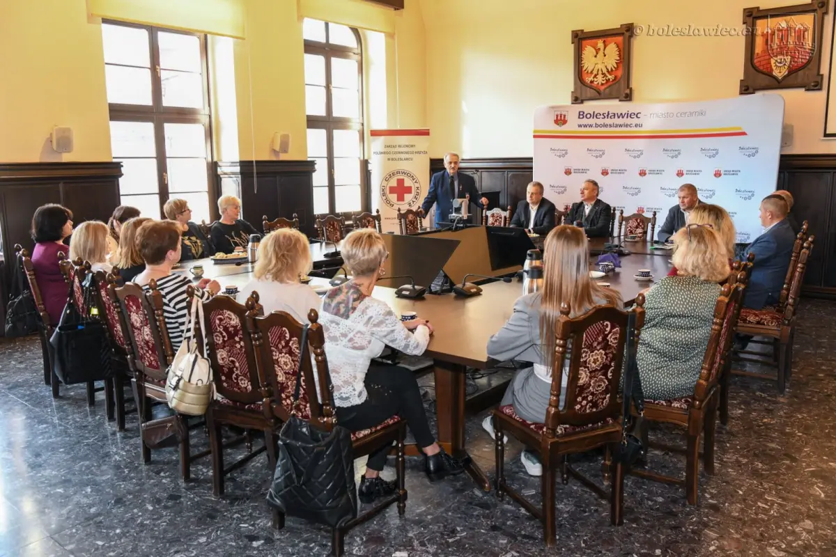 Uroczystość w Sali Rajców w Bolesławcu