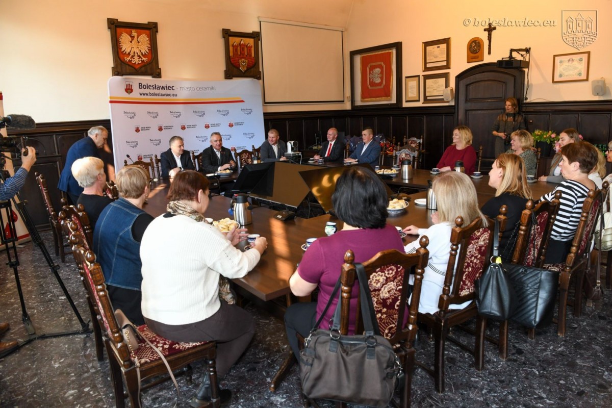 Uroczystość w Sali Rajców w Bolesławcu