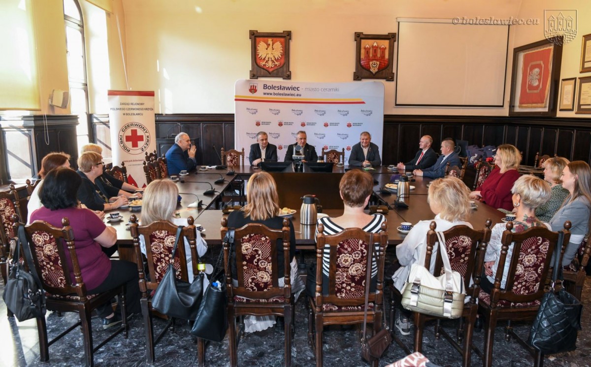 Uroczystość w Sali Rajców w Bolesławcu