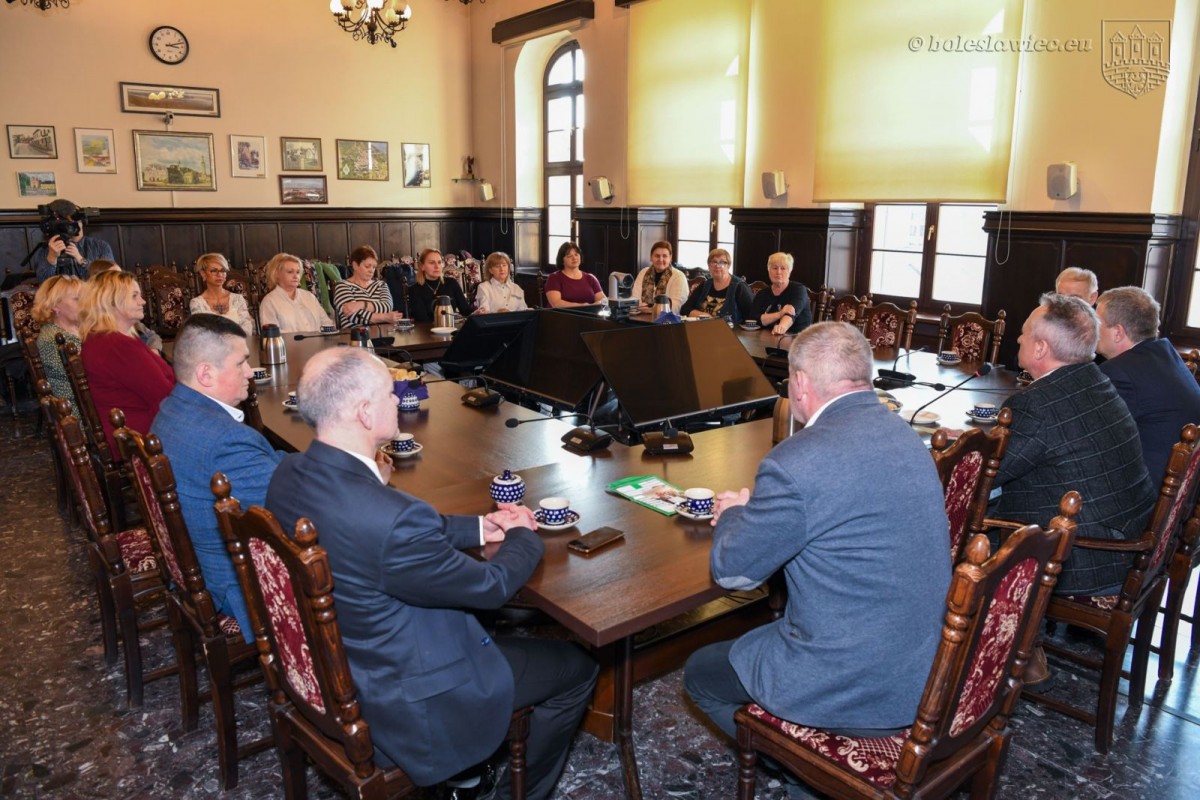 Uroczystość w Sali Rajców w Bolesławcu