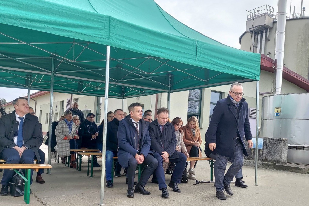 Spółka PWiK prezentuje swoją nową inwestycję fotowoltaiki